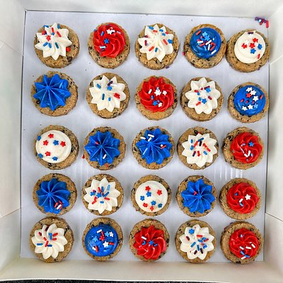 4th Of July Cookie Bites 