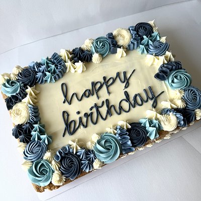 9x13 Cookie Cake (2 Layers) 