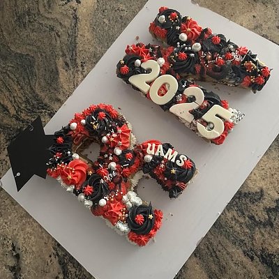 Letter Or Number Cookies Cakes 