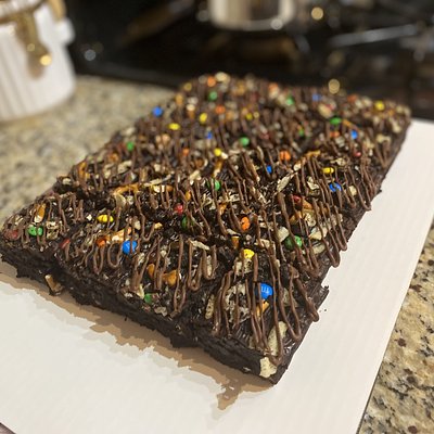 Kitchen Sink Brownie Mini Bars