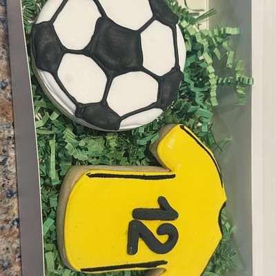 Sports cookie Set (  Ball & Jersey)