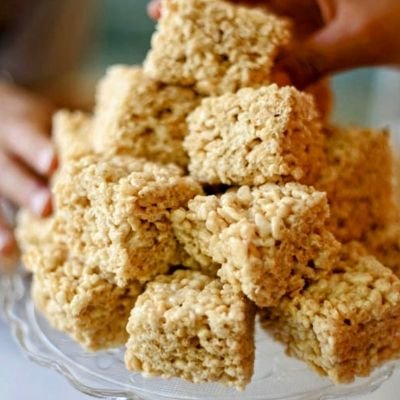 1 Dozen - Brown Butter Cereal Treats 