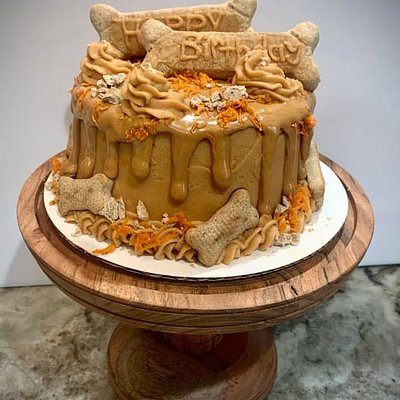 Dog Friendly Birthday Cake