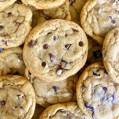 Browned Butter Sourdough Chocolate Chip Cookies 
