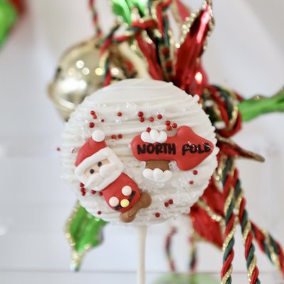 Christmas Cake Pops 