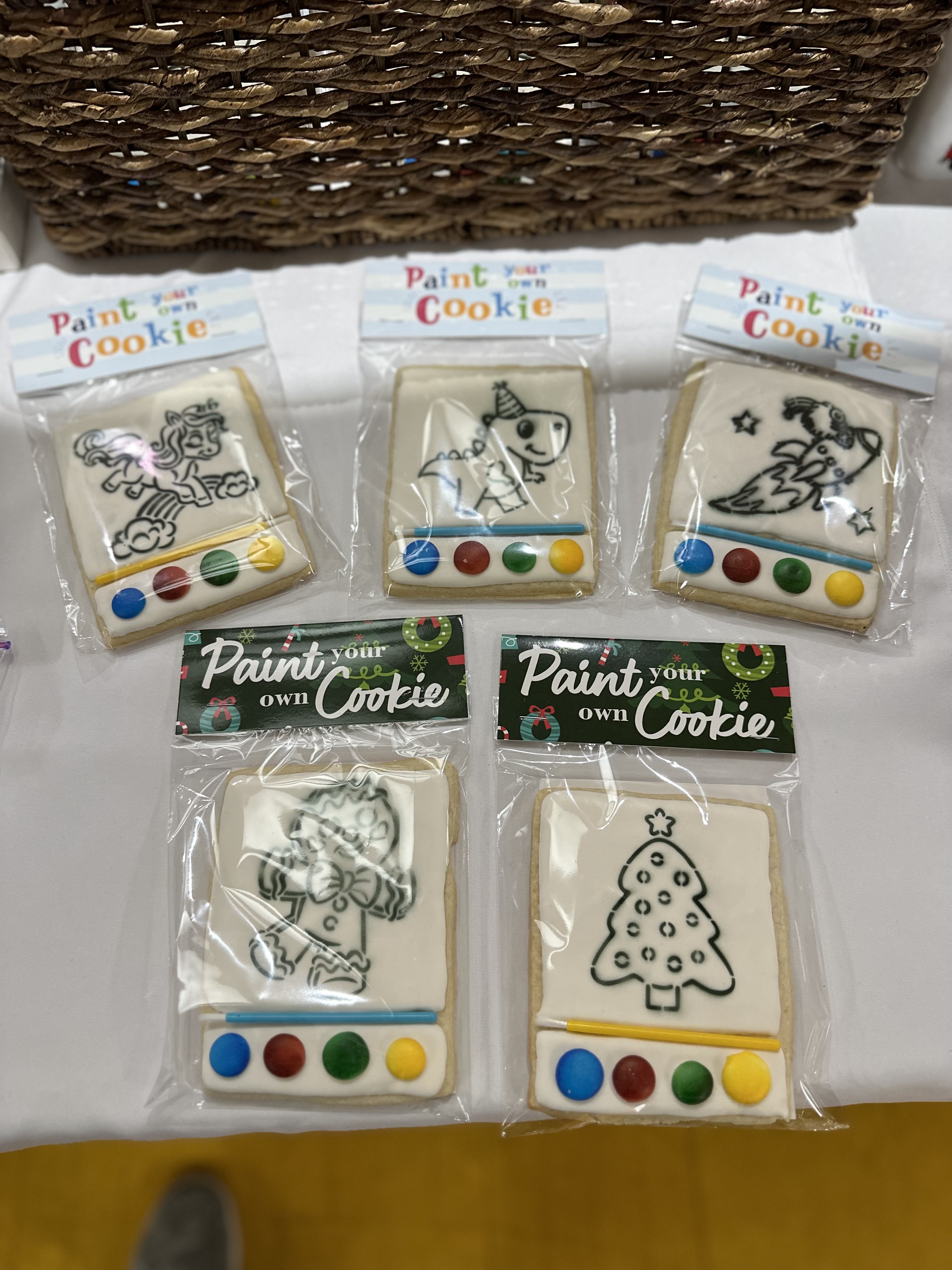 Paint Your Own (PYO) Cookies 