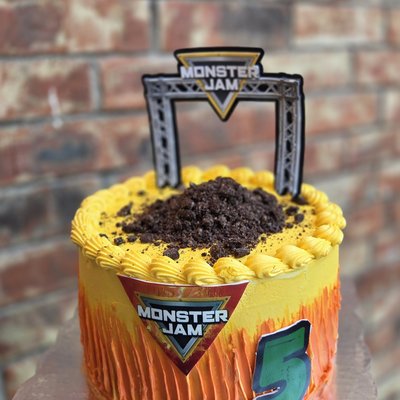 Monster Jam Cake 