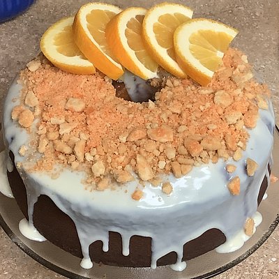 Orange Creamsicle Pound Cake