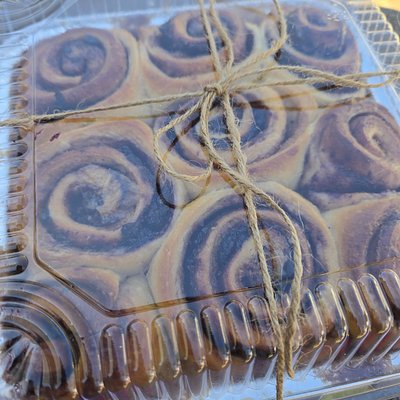 9 Cinnamon Buns- Baked