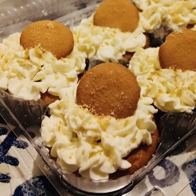 The Southern Classic: Banana Pudding Cupcakes (Pack of Six)