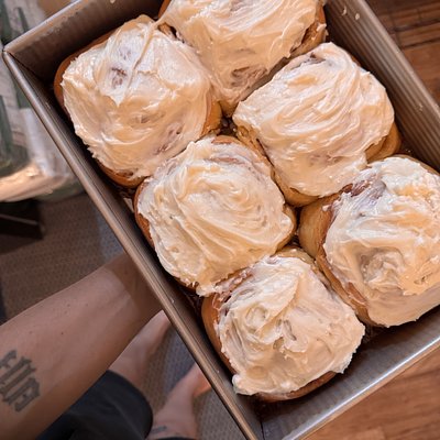 🍥 Sourdough Cinnamon Rolls