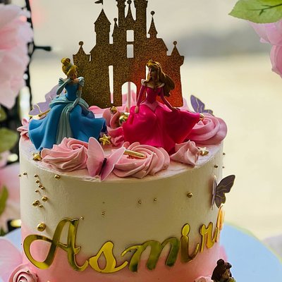 Princess  Disney Cake 8” Inch