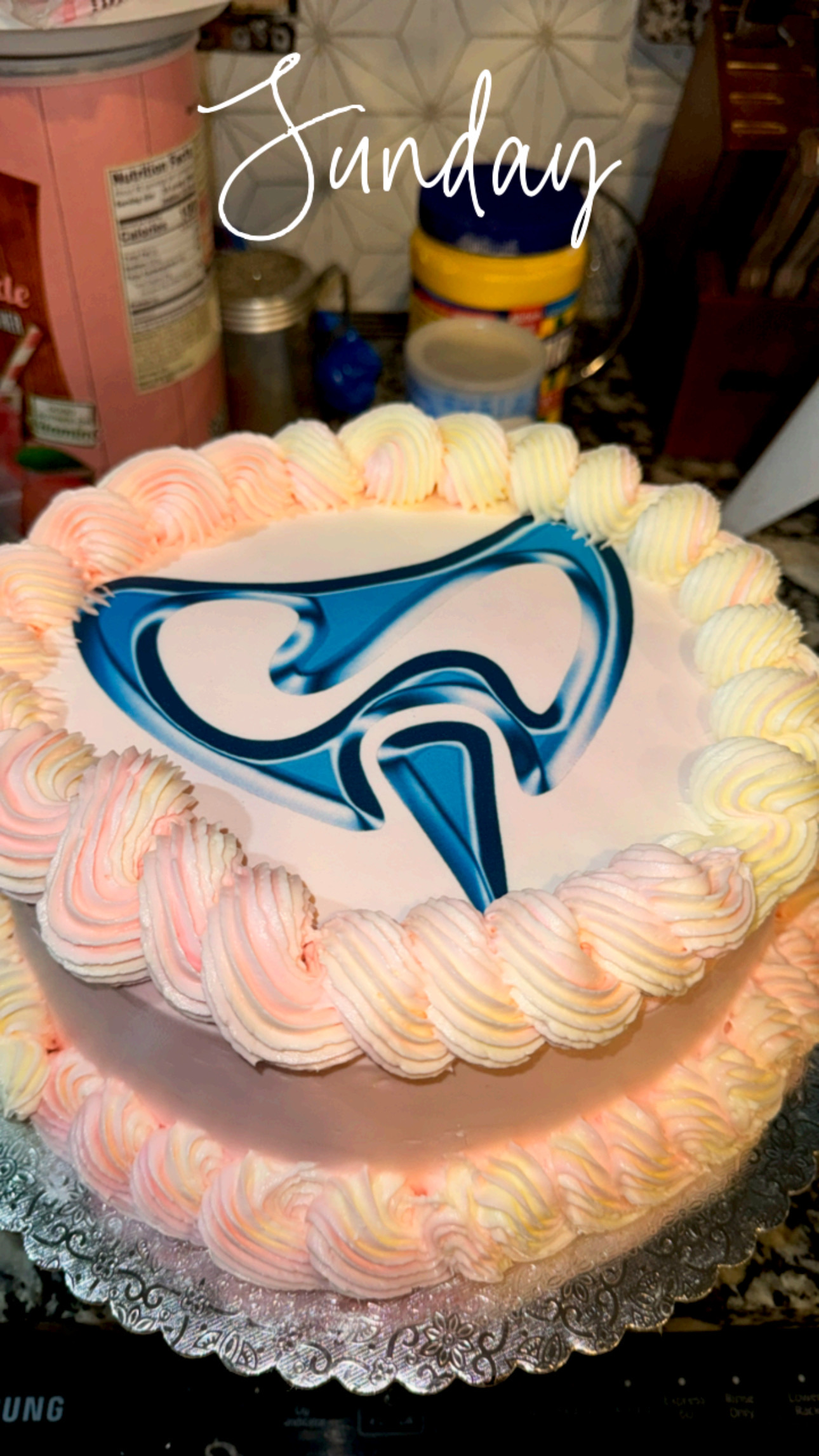 9 “ One Layer  Circle Cake 