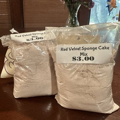 Red Velvet Sponge Cake Mix