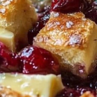 Cranberry And Brie Sourdough Bread Appetizer