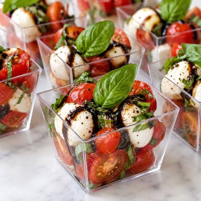 Caprese Salad Cups