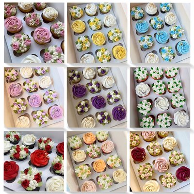 Floral Cupcakes