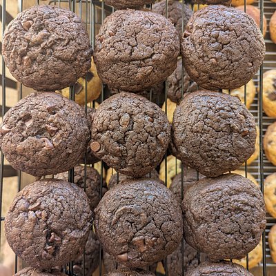 Double Chocolate Espresso Cookies