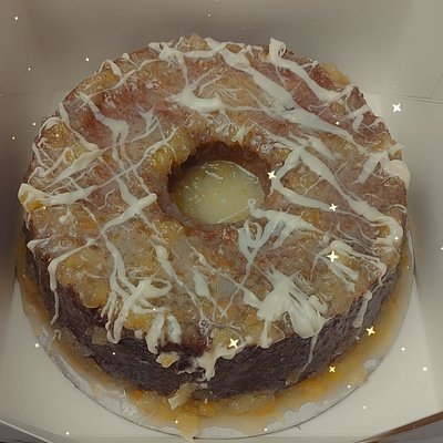 Pineapple Juice Pound Cake 