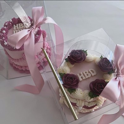 4 Inch Vanilla Personal Cake