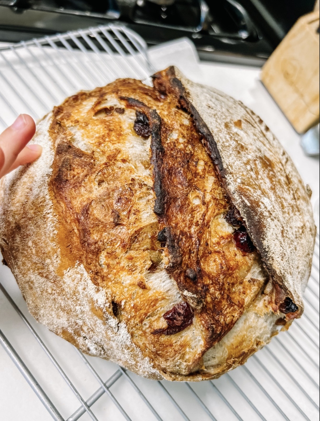  Brown Sugar Cinnamon Raisin Boule