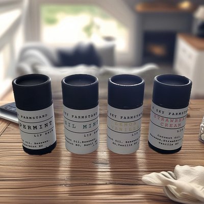 Natural Lip Balm(Peppermint)