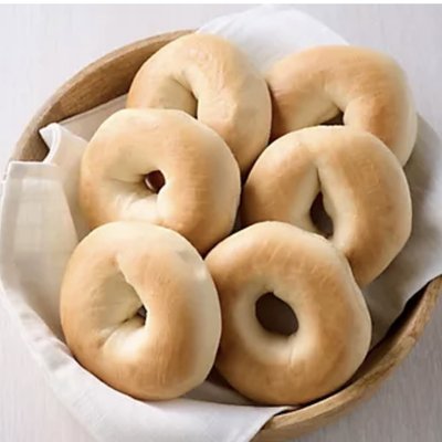 Plain sourdough Bagels (4pack)
