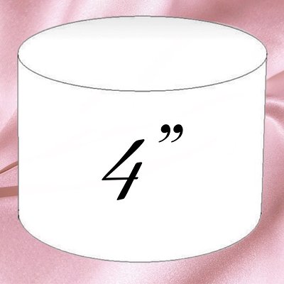 4” Round Cake (2  Layers) 4-6 Servings 