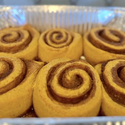 Pumpkin Cinnamon Rolls