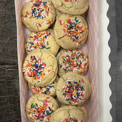 GF Sprinkle Cookies 