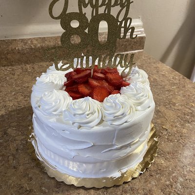 8” Cakes Any flavors No design 