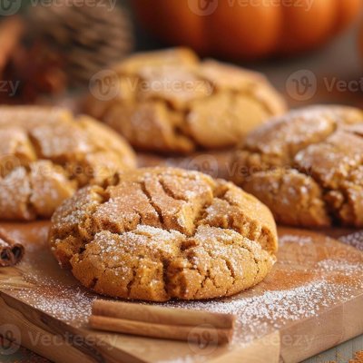 Pumpkin Cookies w/ Cream Cheese Frosting (Dozen)