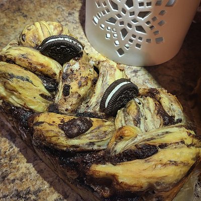 Cookies & Cream Sourdough Babka