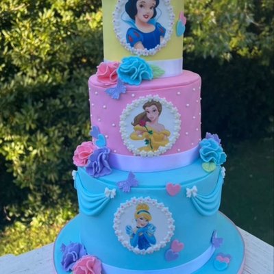 3Tier Round Cake (4”,6”,8”)