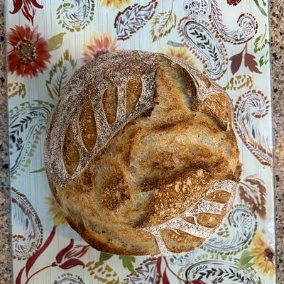 garlic Sourdough Loaf