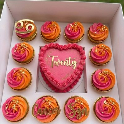 Ultimate Bento Box 4 or 5 Inch Cake 12 Count 