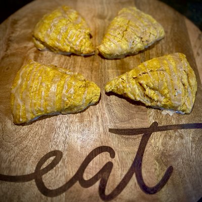 Cinnamon Maple Pumpkin Scones