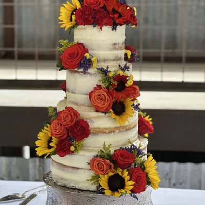 Almond Wedding Cake
