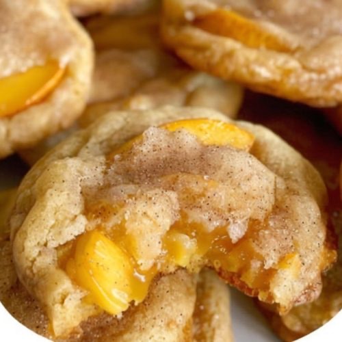 Peach Cobbler Cookies