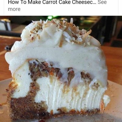Carrot Cheesecake Cake 