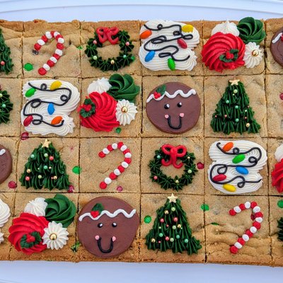10x15 Pre-Cut Cookie Cake