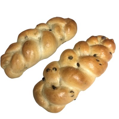 Four Strand Challah With Chocolate Chips