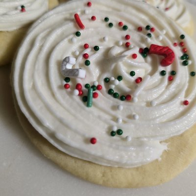 Iced Almond Cake Cookie (Single)