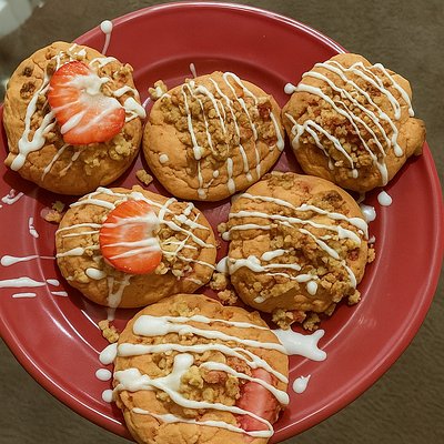 Strawberry Crunch Cookie 