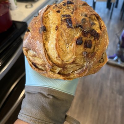 Pumpkin Chocolate Sourdough 