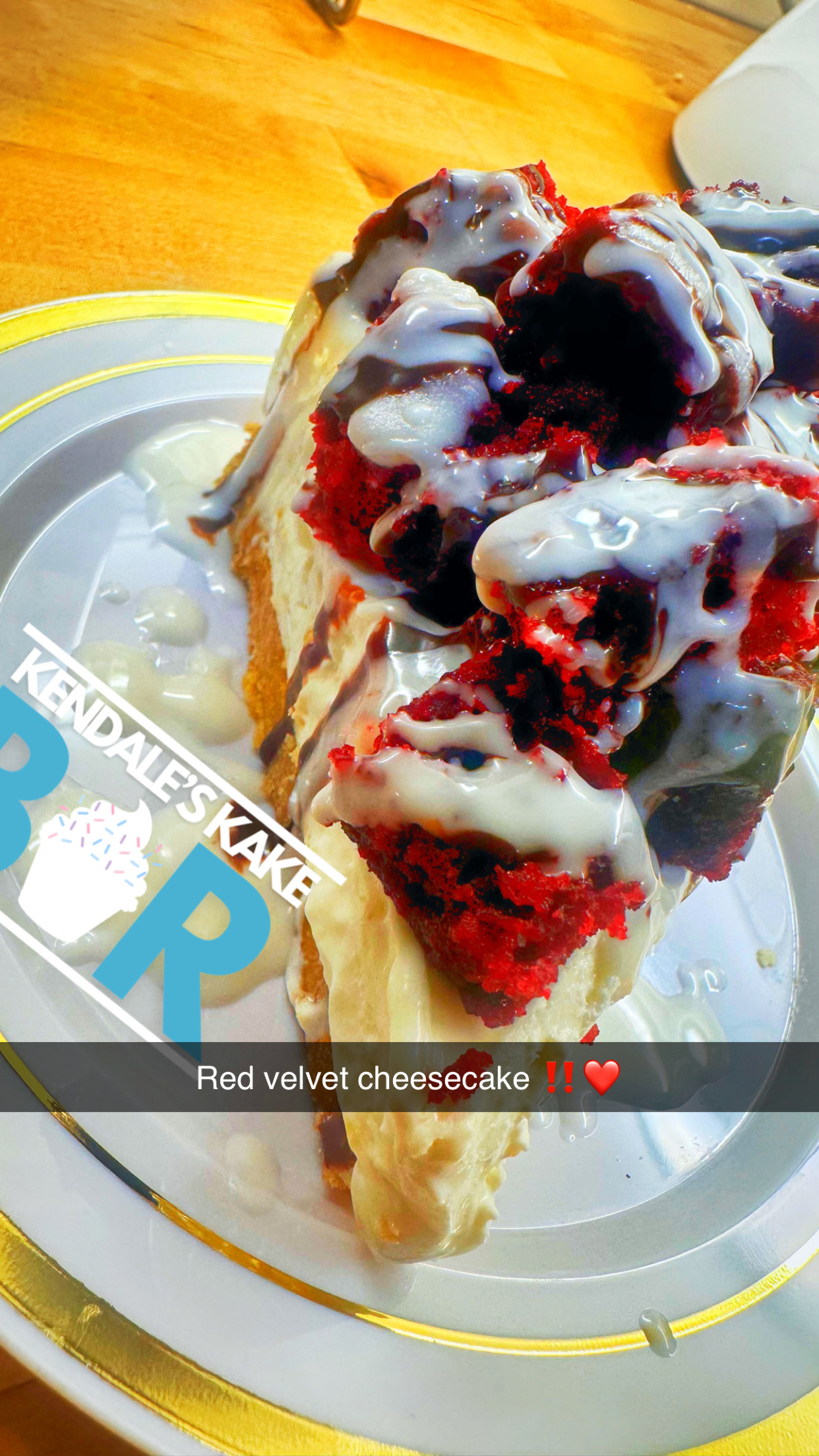 Red Velvet Cheesecake (whole) 