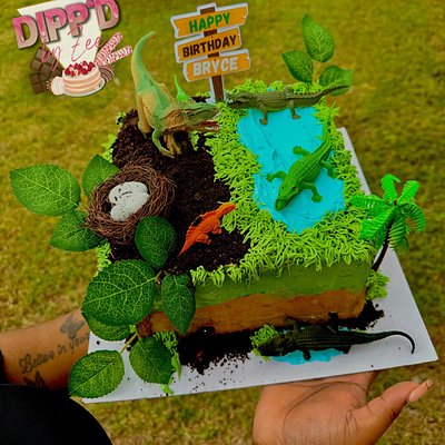 Custom Square Cake