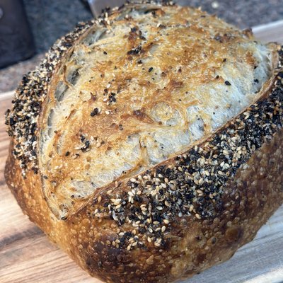 Everything Bagel Sourdough Loaf