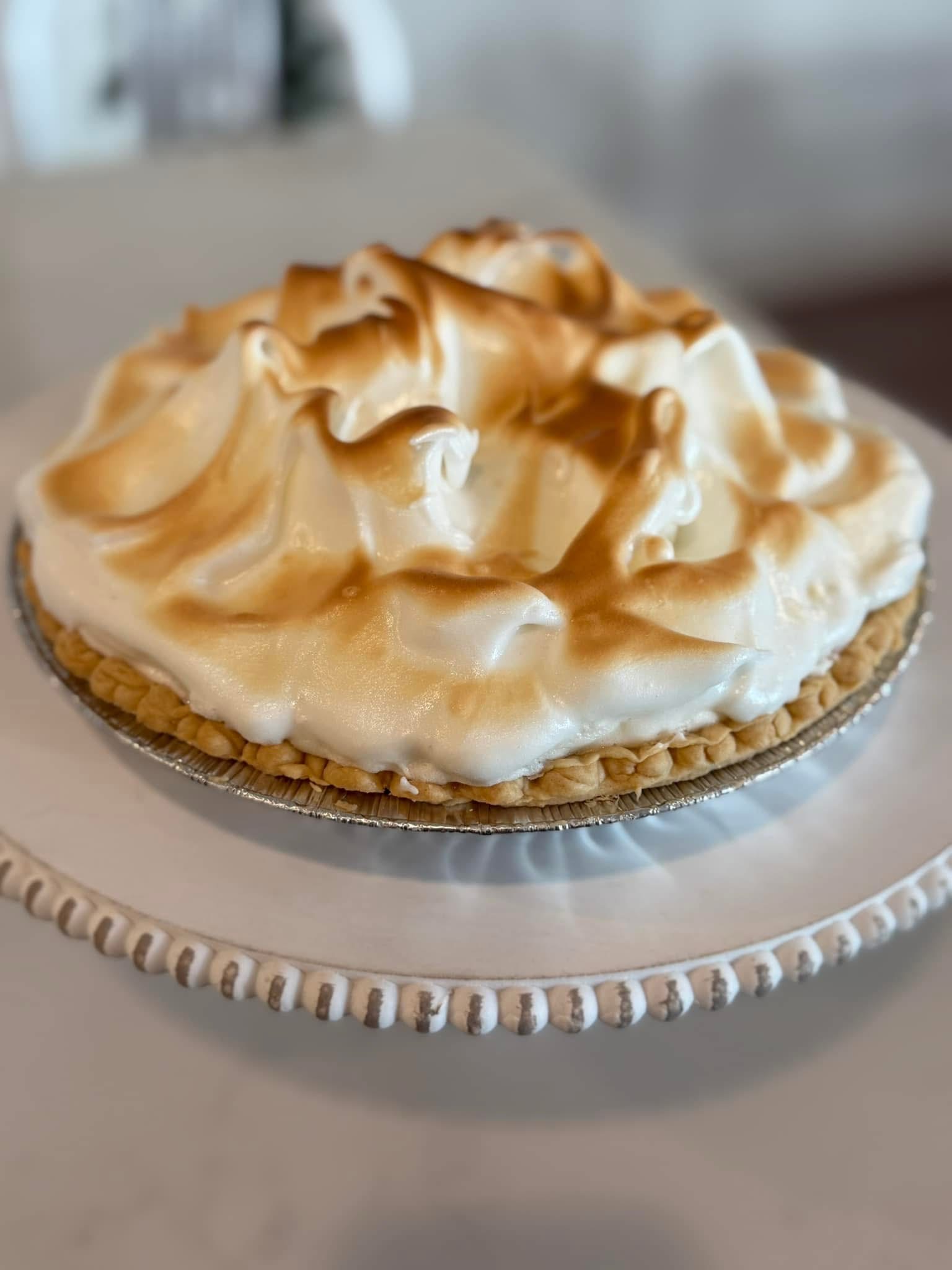 Chocolate Pie with Meringue (1 Full Size)