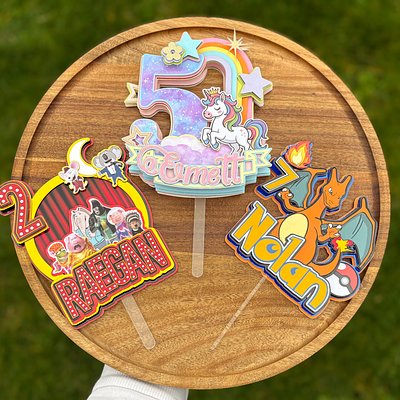 ✨Deluxe Themed Cake Topper ✨